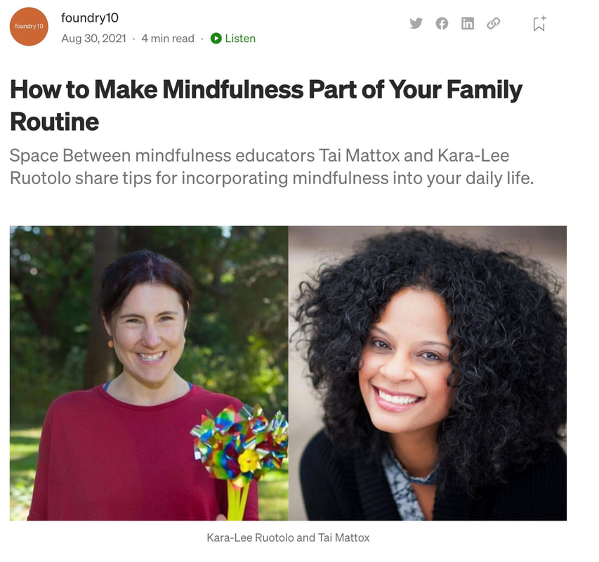 The Space Between: Cultivating Mindfulness, Peace, and Empowerment
